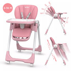 Baby High Chair Infants Folding Convertible Removable Tray Adjustable Seat