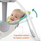 Bright Starts Rainforest Vibes 6-speed Portable Automatic Baby Swing With Toy