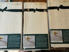 Damask Set Of 6 Linen Napkins Chrysanthemum 18 X 18 Old Stock Never Opened