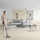 Sv22 V15 Detect Total Clean Extra Cordless Vacuum   Yellow iron   Refurbished