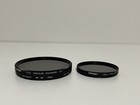Lot - Camera Lens Filters - Tiffen  Hoya  Vivitar  Star - 55mm  58mm  77mm