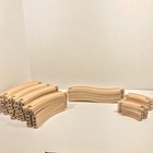 Thomas   Friends Brio Compatible Wooden Railway Train Tracks  Lot Of 39
