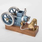 6cc Hit   Miss 4-stroke Gas Engine Model     Water-cooled  Ready To Run