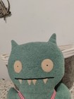 Vintage Uglydoll Classic Blue Ice Bat Plush Toy 2004 Ugly Doll 13 