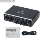 Umc202hd 2x2 24-bit 192khz Usb Audio Interface External Sound Card For Behringer