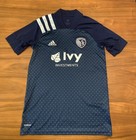 Adidas Sporting Kansas City Soccer Jersey Men   s S 2020 Away Kit Futbol Kc Mls