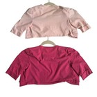 The Children s Place Shrug Bolero L 10 12 Pink Ruffle Layering Cardigan
