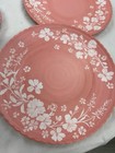 Pioneer Woman Daisy Melamine Dinnerware Set Floral Pink New 12 Pieces