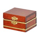 Dollhouse Miniature Doll Accessorie Wooden 1 12 Scale Vintage Luxury Jewelry Box