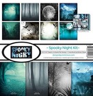 Reminisce  rembc  Spooky Night Scrapbook Collection Kit  Multi Color Palette 