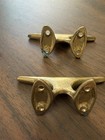 Vintage Brass bronze 4-1 2    Boat Yacht Cleat - Nautical Hardware Handmade  