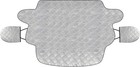 Cubierta De Nieve Para Parabrisas De Coche Protector De 4 Capas Plateado Nueva