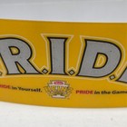 Heinz Field Accrisure Stadium Seat Cup Holder Sign Plate Pride Pitt33