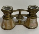 Antique Mother Of Pearl Opera Glasses  No Case