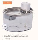 Automatic Pet Water Fountain Dispenser Cat Dog Drinking Bowl 2 2l Capacity