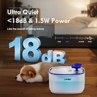 3l Pet Automatic Water Fountain Cat Dog Water Dispenser Drinking Bowl Filter