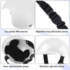 Pet Dog Helmet And Dog Goggles Set 4 Inch Padded Puppy Motorcycle Helmet Sunglas