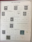 New South Wales  1860-1906  Collection Of 54 Stamps  Used  On Old Pages