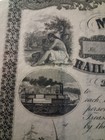 Sling s      1850 s Mississippi   Missouri Railroad Company Stock Certificate Iowa