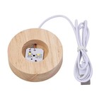 3d Crystal Galaxy Moon Planet Ball With Base Table Lamp Usb Led Night Light Gift