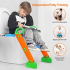 Kids Potty Training Seat Toilet Chair With Step Stool Ladder For Child Toddler