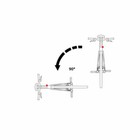 Abus Nutfix Solid Axle 2 Pack M10 Black