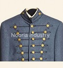 Civil War Style Hussar Jacket   Wool Blend Gothic Steampunk Uniform