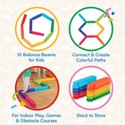 Battat Rainbow Balance Beams 10pcs Playset - Toddler   Preschool