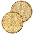 Germany Gold 20 Mark  2304 Oz - Average Circulated - Random Date