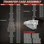 Transfer Case Assembly For Gmc Terrain 2010-2012 3 0l 2013-2017 3 6l 84953427