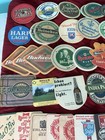 Mixed Lot Of 111 Vintage American Some German Beer Coasters Dates Unknown