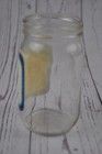 Vintage Miracle Whip Jar Empty Small 8 Ounce 