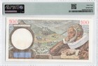 France 1939-42  100 Francs P-94  Pmg  Graded 64 Choice Uncirculated  Banknote 
