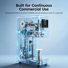 New Electric Commercial Automatic Can Sealer Machine For Soda And Coffee Shops