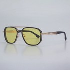 Peak Wellness Supply - Metal Frame Blue Light Blocking Glasses Yellow Lenses