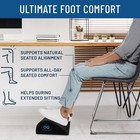Foot Rest  Under Desk - Memory Foam Office Foot Stool And Leg Pillow