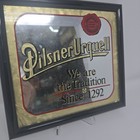 Pilsner Urquell Beer The Golden Beer Mirror Sign Game Room Man Cave Bar Pub
