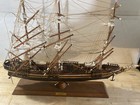 Antique Cutty  Sark Wood Clipper Ship Model  26    