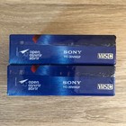 Sony Vhs-c Premium Grade Blank 30 Minute Camcorder Video Tape New Lot Of Two