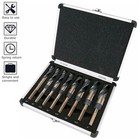 8 Pcs Hss Cobalt Silver And Deming Drill Bits Set Large Size 9 16 Inch To 1 Inch