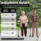New Folding Walking Cane With Led Light  Adjustable Walking Stick With Carryin 
