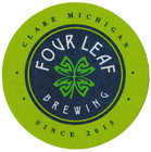 Four Leaf Brewing Beer Coaster Clare Mn