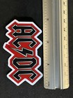 Ac dc Iconic 70s Classic Rock Band Sticker Red Black Au For Laptops Etc New 