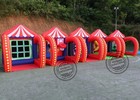 Newest 5 In 1 Inflatable Carnival Bundle Games Soccer Dart Knock Down Ring Ross