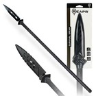 44  Fixed-blade Survival Throwing Spear - Double-edge Stainless Steel Head   She