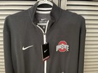 Men   s New With Tags Nike Dri-fit Ohio State Full Zip Jacket