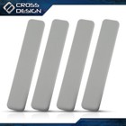 Light Gray Composite Decking Boards End Cap Set  4 Pcs In One Package   5 5   
