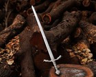 Medieval Paladin Crusader Knight Sword Of Roland W  Scabbard Battle Ready Swords