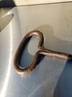Great Antique Forged Metal Hook  Large