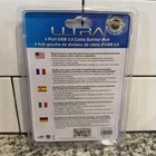 Usb Splitter With 4-port Usb 2 0  ultra Products data Hub Converter Adapter  New